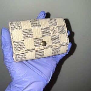 Louis Vuitton Damier Azur Key Case Holder
